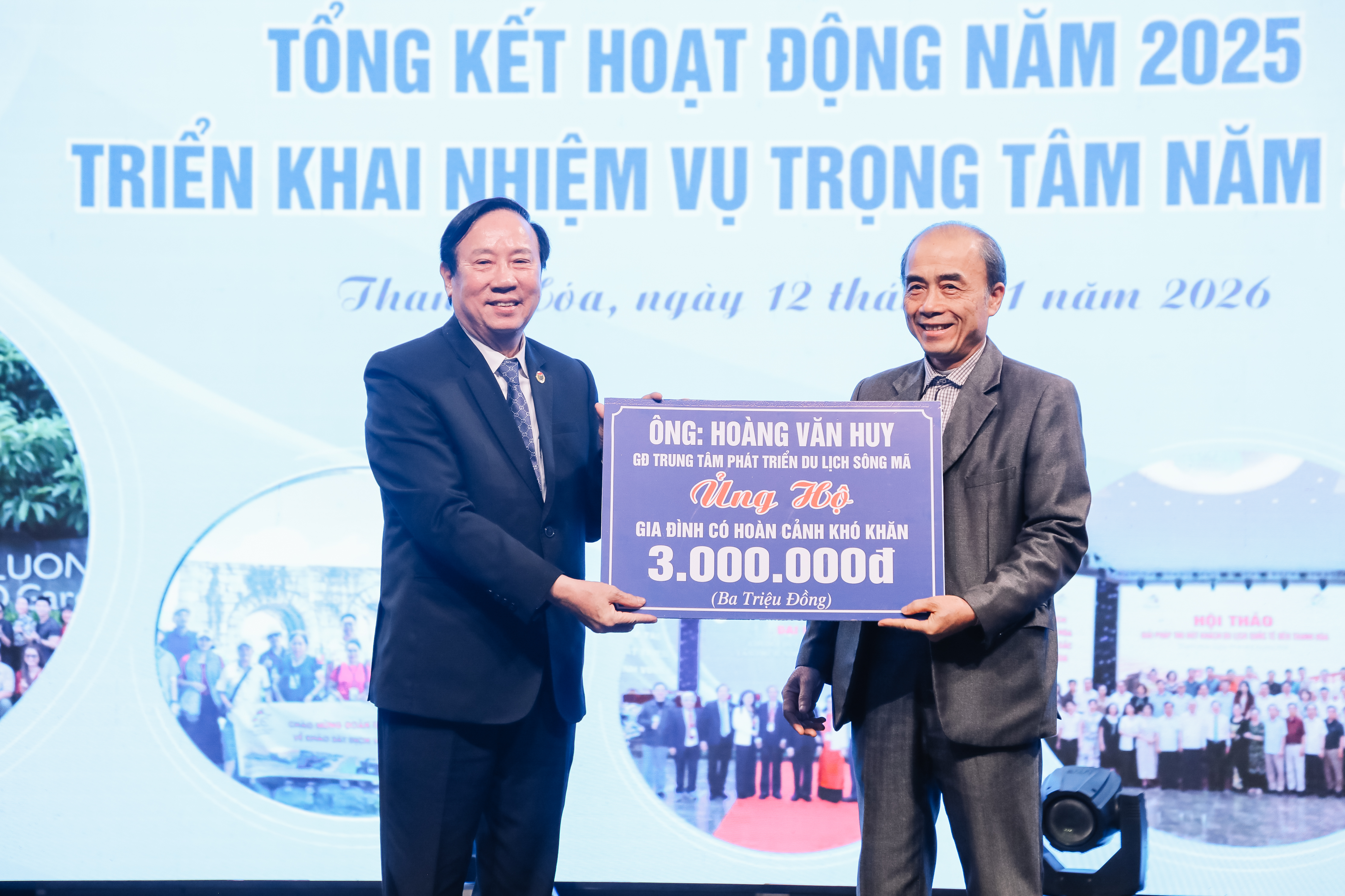 Trung tâm phát triển Du lịch Sông Mã Thanh Hóa được vinh danh tại Hội nghị tổng kết hoạt động Du lịch năm 2025