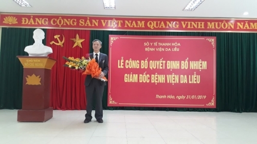 bo nhiem giam doc benh vien da lieu thanh hoa