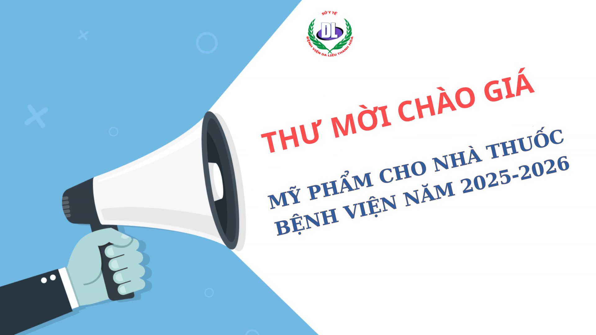 Thư mời chào giá mỹ phẩm năm 2025-2026