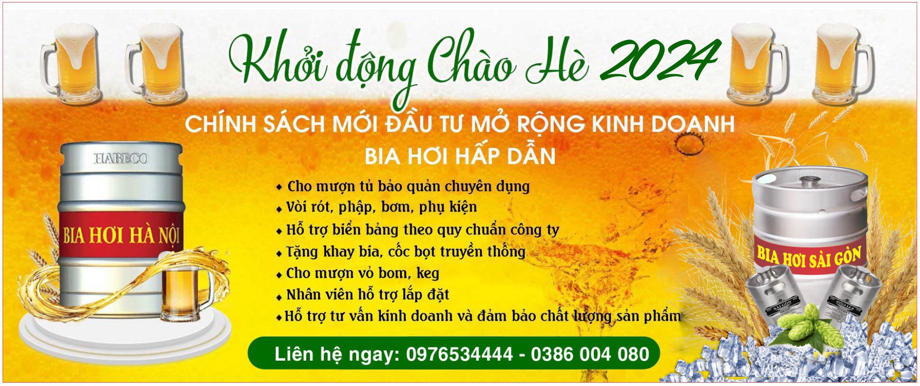 Tổng đại lý bia hơi Minh Quang