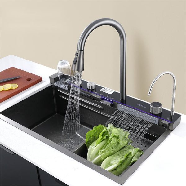 Chậu rửa bát phím đàn 75X48 Sunnest