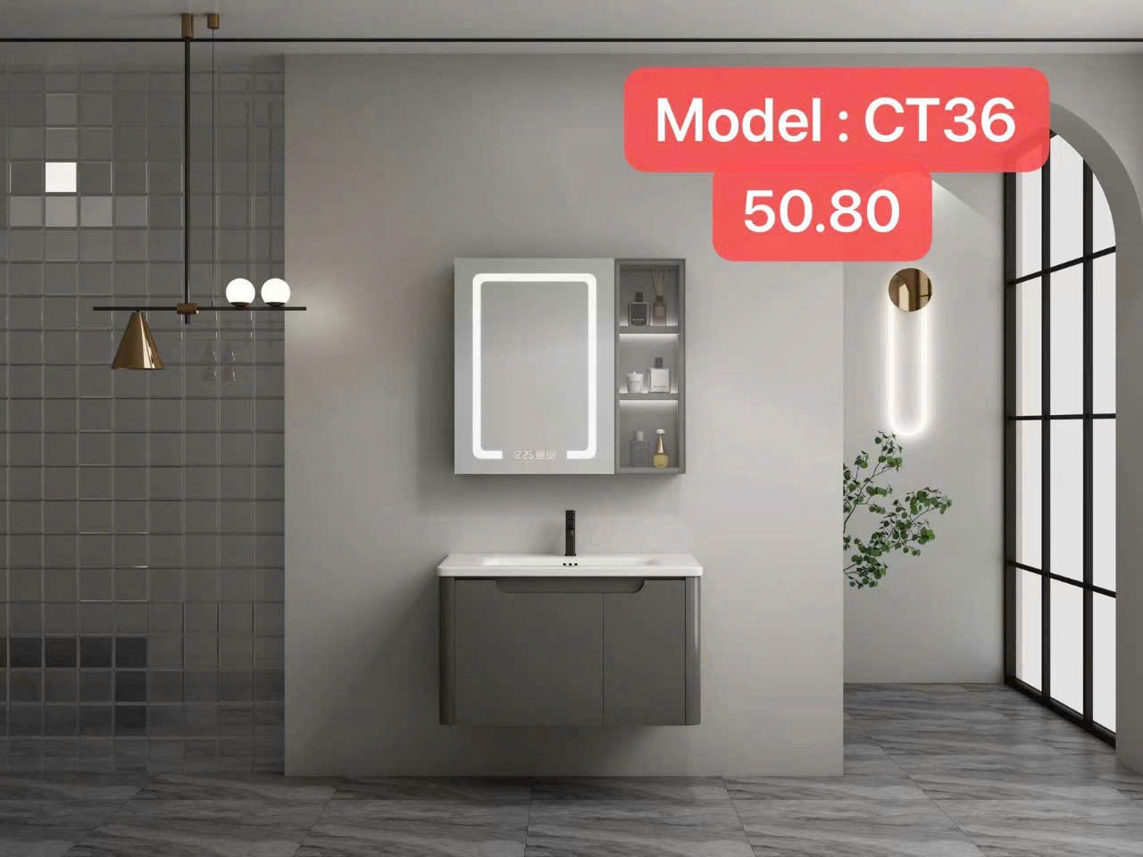 Tủ chậu lavabo Sunnest MS 36