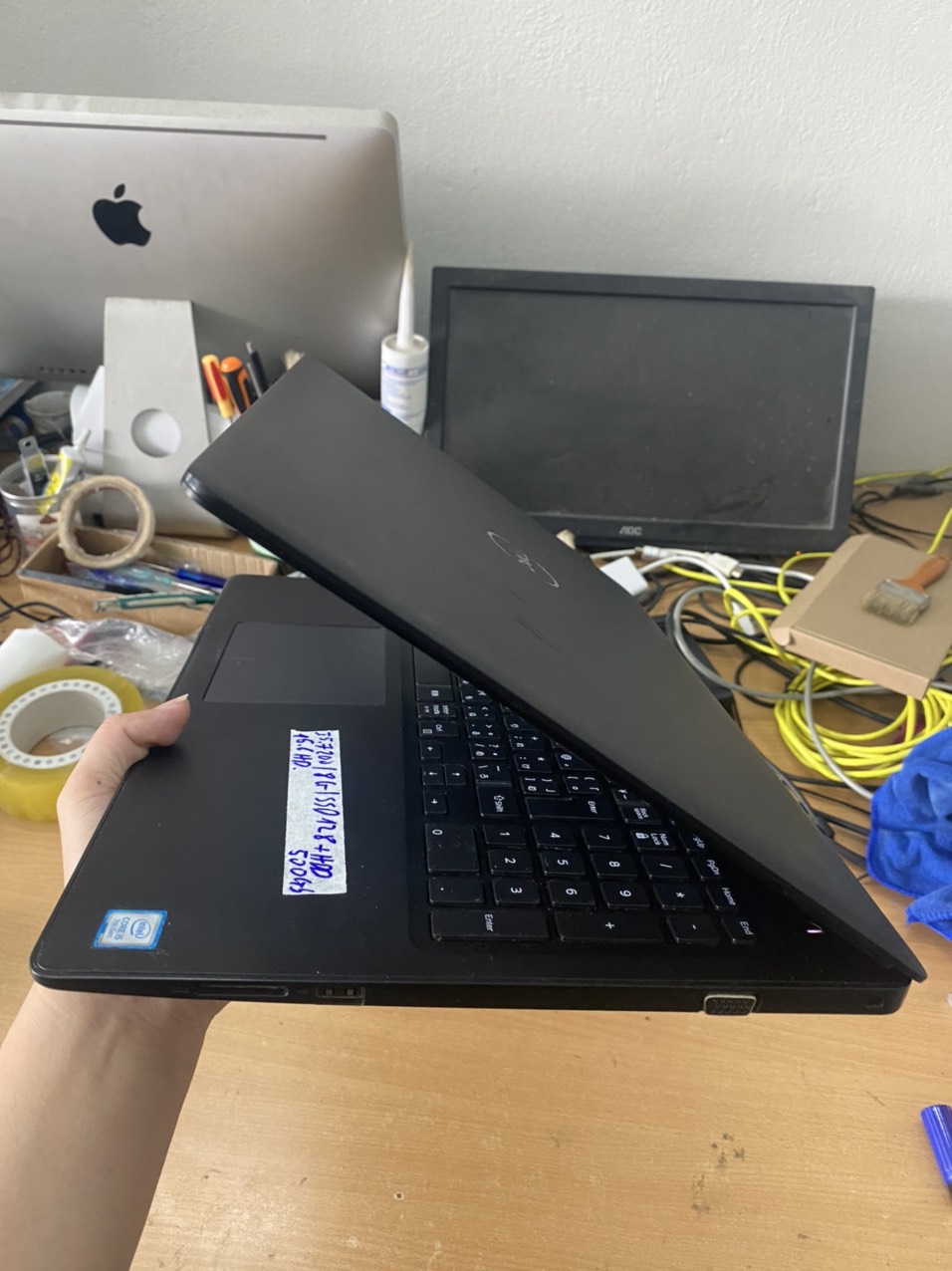 Laptop dell latitude 3590 i5-7200u/8gb/ssd128gb+hdd 500gb lcd 15.6hd