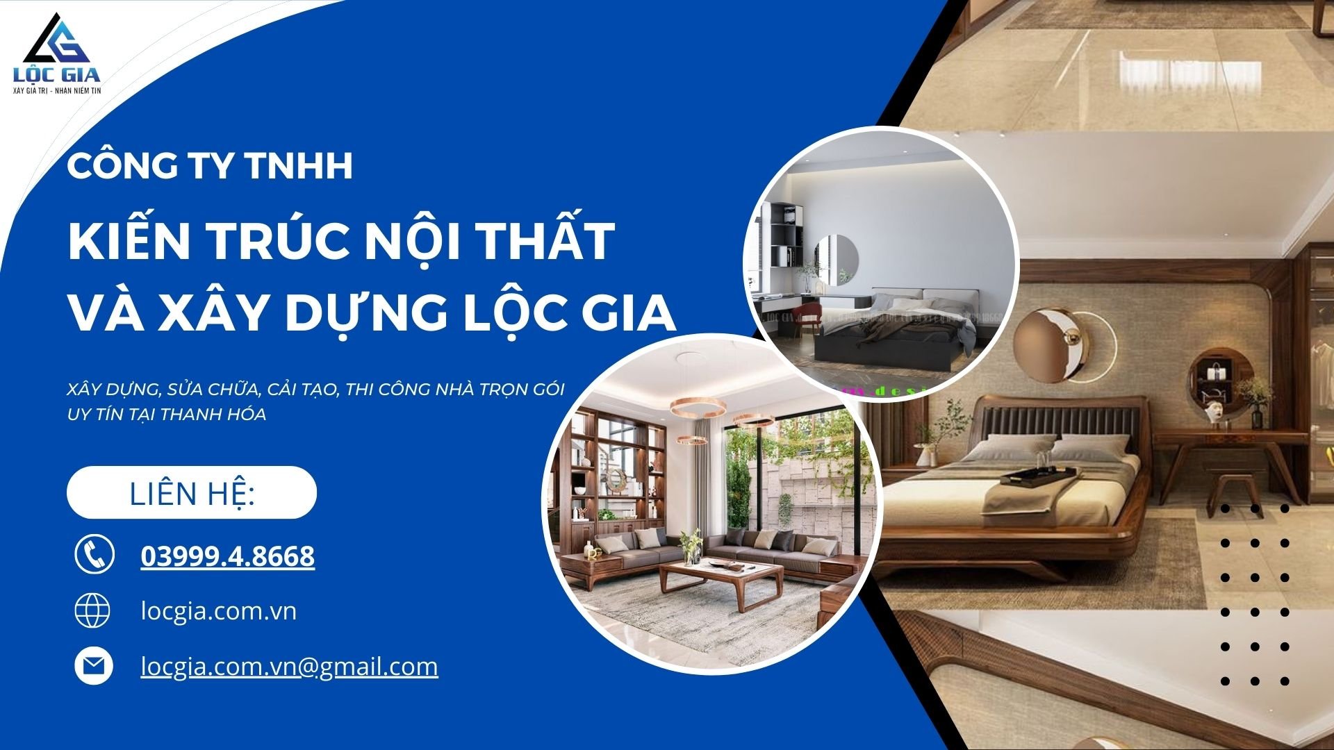 CÔNG TY TNHH TƯ VẤN KIẾN TRÚC XÂY DỰNG LỘC GIA