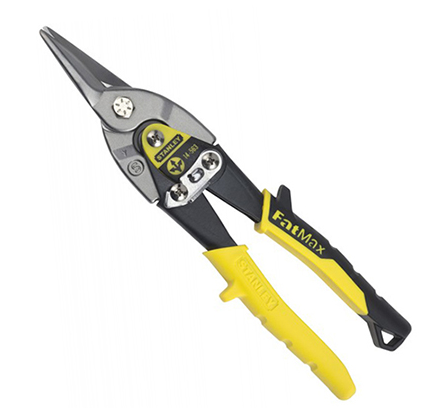 Kéo cắt tôn MAXSTEEL mũi thẳng cán vàng 10&quot;/254mm Stanley 14-563