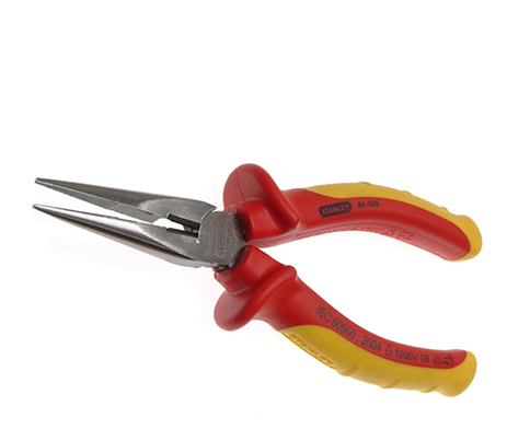 Kìm mỏ nhọn VDE cách điện 1000V 8&quot;/200mm Stanley 84-007