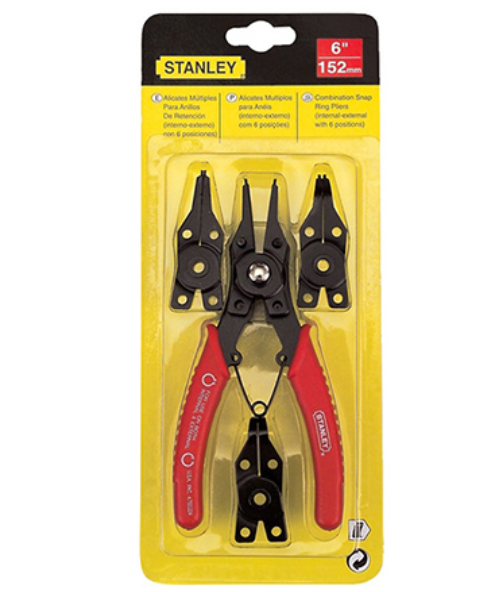 Bộ kìm phe 4 đầu 6&quot;/150mm Stanley 84-168