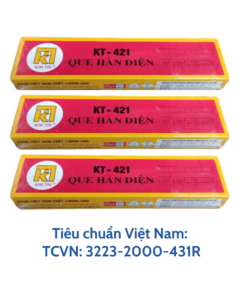 Que hàn sắt Kim Tín KT421  D2.5mm